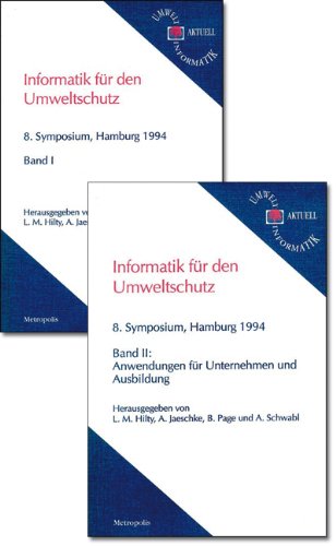 Informatik für den Umweltschutz: 8 Symposium, Hamburg 1994