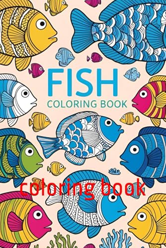 fish coloring book: coloring book von Independently published