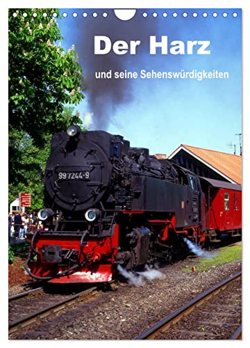 Der Harz und seine Sehenswürdigkeiten (Wandkalender 2025 DIN A4 hoch), CALVENDO Monatskalender von CALVENDO