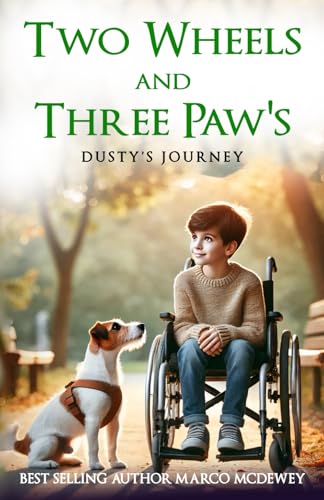Two Wheels and Three Paw's: Dusty's Journey von Independently published