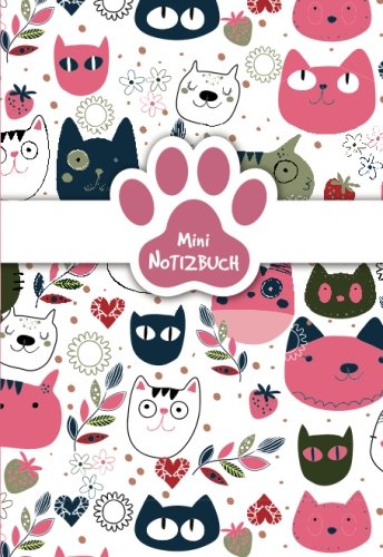 Mini Notizbuch - Tiere #2: A6, kariert