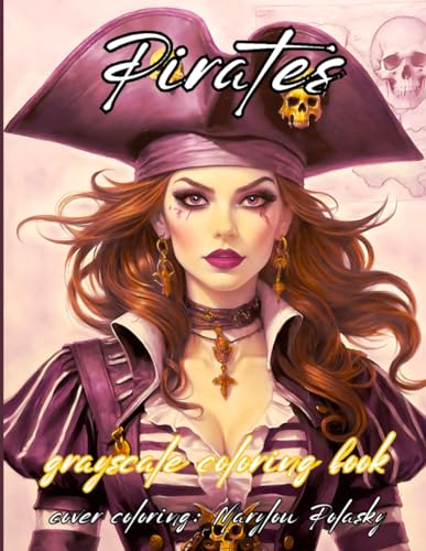 PIRATES: grayscale coloring book von Independently published