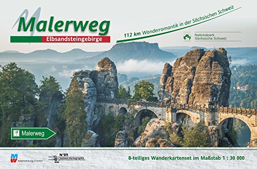 Malerweg - Wanderkartenset