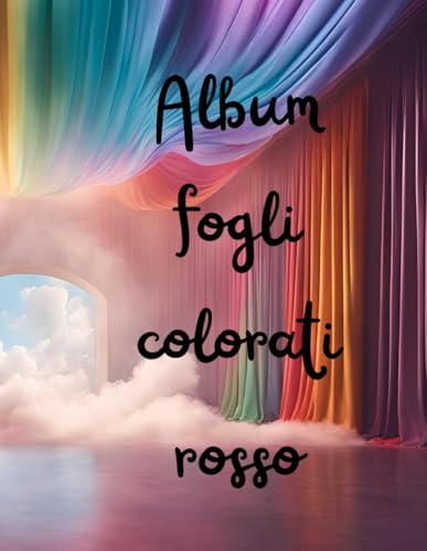 Albun fogli colore rosso: fogli colorati von Independently published