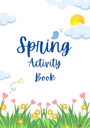 Spring Activity Booklet A4 Softback - Paperback 3-8 year olds von Independently published