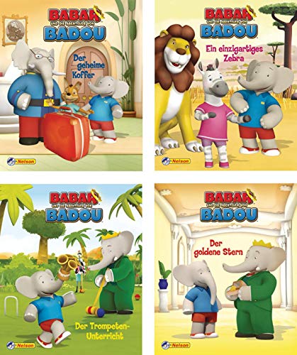 Nelson Mini-Bücher: Babar 1-4