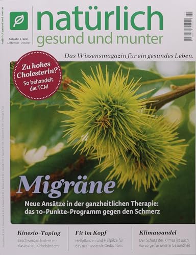 natürlich gesund und munt 5/2024 "Migräne"