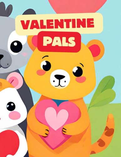 Valentine's Day in Animal Village: A Coloring Storybook of Love and Friendship von Independently published