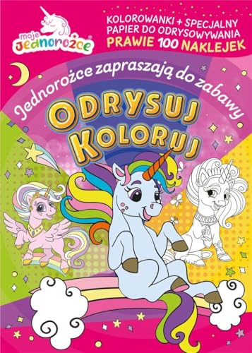 Moje jednorożce Odrysuj koloruj Jednorożce zapraszają do zabawy Moje jednorożce Odrysuj koloruj Jednorożce zapraszają do zabawy von Media Service Zawada