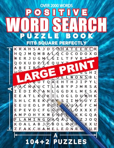 Positive Word Search Puzzle Book: Large Print von Independently published