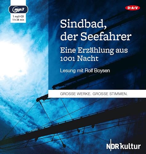 Sindbad, der Seefahrer. Eine Erzählung aus 1001 Nacht: Lesung mit Rolf Boysen (1 mp3-CD) von Der Audio Verlag, Dav