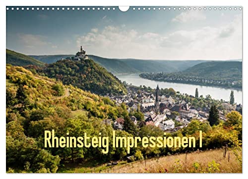 Rheinsteig Impressionen I (Wandkalender 2024 DIN A3 quer), CALVENDO Monatskalender