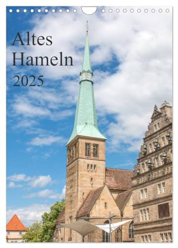 Altes Hameln (Wandkalender 2025 DIN A4 hoch), CALVENDO Monatskalender