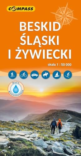 Beskid Śląski i Żywiecki mapa laminowana von Compass