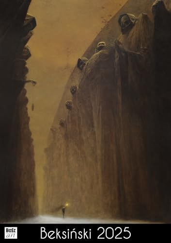 Kalendarz Beksiński 2025 wzór 4 Kalendarz Beksiński 2025 wzór 4