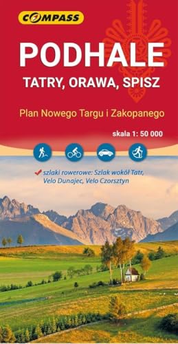Podhale, Tatry, Orawa, Spisz 1:50 000 Podhale, Tatry, Orawa, Spisz 1:50 000 von Compass