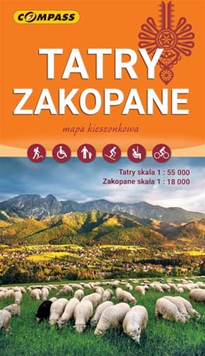 Tatry Zakopane kieszonkowa mapa laminowana Tatry Zakopane kieszonkowa mapa laminowana von Compass