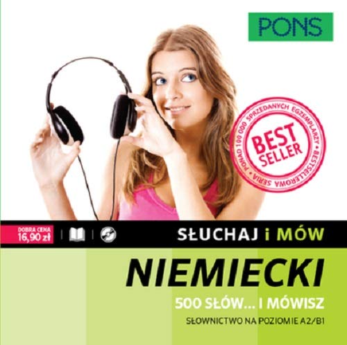 Sluchaj i mow Niemiecki 500 slow... i mowisz + CD: Słownictwo na poziomie A2/B1 (SŁUCHAJ I MÓW)