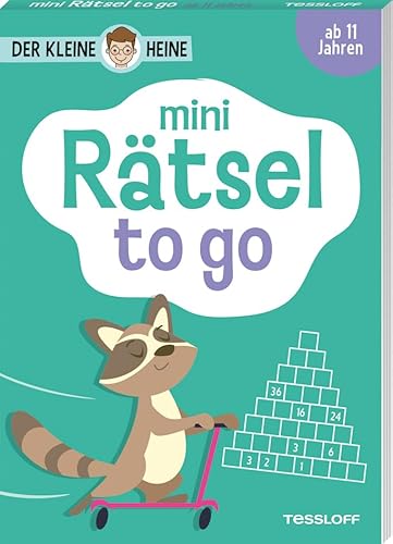 Der kleine Heine. Mini Rätsel to go. Ab 11 Jahren: 40 bunte Rätsel für unterwegs Der kleine Heine. Mini Rätsel to go. Ab 11 Jahren: 40 bunte Rätsel für unterwegs von Tessloff