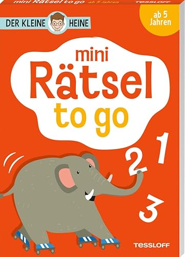 Der kleine Heine. Mini Rätsel to go. Ab 5 Jahren: 40 bunte Rätsel für unterwegs von Tessloff