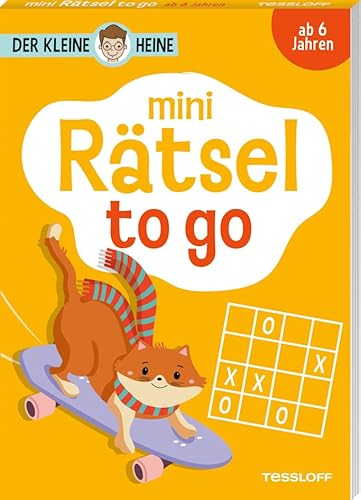 Der kleine Heine. Mini Rätsel to go. Ab 6 Jahren: 40 bunte Rätsel für unterwegs von Tessloff