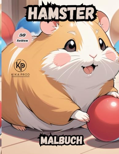 Hamster-Malbuch: 50 Seiten zum Ausmalen für Unterhaltung Hamster-Malbuch: 50 Seiten zum Ausmalen für Unterhaltung von Independently published