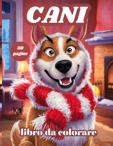 cani libro da colorare: 50 pagine da colorare cane invernale per divertirsi cani libro da colorare: 50 pagine da colorare cane invernale per divertirsi von Independently published