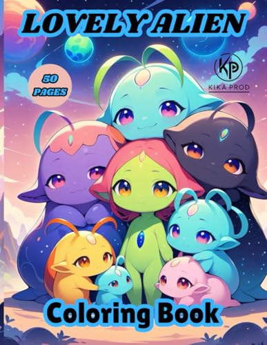 lovely alien Coloring Book: 50 pages to color for get entertainment lovely alien Coloring Book: 50 pages to color for get entertainment von Independently published
