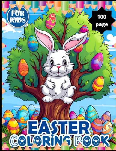 Cute Easter Coloring Book for Kids: Fun Kids Easter Basket Stuffer and Gift for Toddler Boys and Girls von Independently published