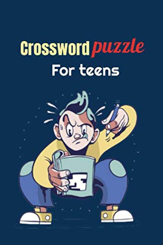 crossword puzzle for teens: Crossword journal to test Your TV IQ Movies, Music, & more