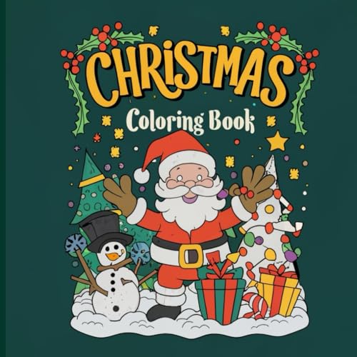 Bold and Easy Christmas Coloring Book: Santa Claus, snowmen, animals, Christmas presents, and much more can be found in this easy-to-use coloring book for children, beginners, and seniors. Bold and Easy Christmas Coloring Book: Santa Claus, snowmen, animals, Christmas presents, and much more can be found in this easy-to-use coloring book for children, beginners, and seniors. von Independently published