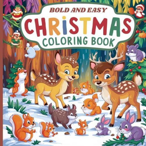 Christmas Bold and Easy Coloring Book: A Joyful Christmas Bold and Easy Coloring Book: Stress-Free Festive Fun for All Ages Christmas Bold and Easy Coloring Book: A Joyful Christmas Bold and Easy Coloring Book: Stress-Free Festive Fun for All Ages von Independently published