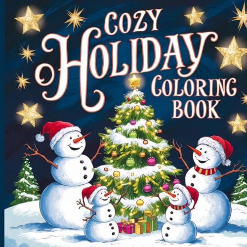 Cozy Holidays Coloring Book: With a variety of "simple and festive gingerbread designs for creative holiday fun." There are many more adorable designs ... Christmas men decorating the Christmas tree. Cozy Holidays Coloring Book: With a variety of "simple and festive gingerbread designs for creative holiday fun." There are many more adorable designs ... Christmas men decorating the Christmas tree. von Independently published