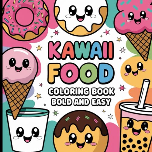 Kwaii Food: A fun and relaxing Kawaii food coloring book with easy designs for all ages! Kwaii Food: A fun and relaxing Kawaii food coloring book with easy designs for all ages! von Independently published