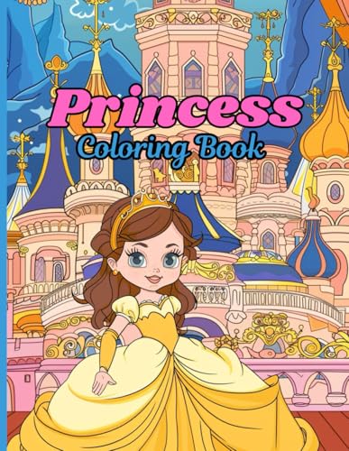 Princess: This coloring book includes many beautiful princesses. Color them and decorate them. Princess: This coloring book includes many beautiful princesses. Color them and decorate them. von Independently published