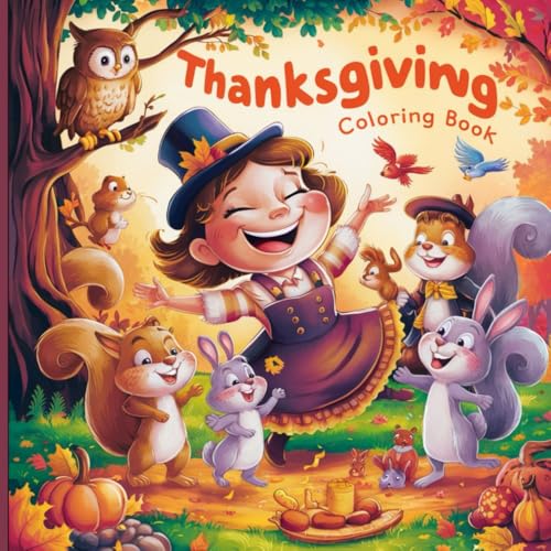 Thanksgiving Coloring Book: This coloring book is designed to include images of various animals, Santa Claus, pigs, deer, and many other cute animals. Thanksgiving Coloring Book: This coloring book is designed to include images of various animals, Santa Claus, pigs, deer, and many other cute animals. von Independently published