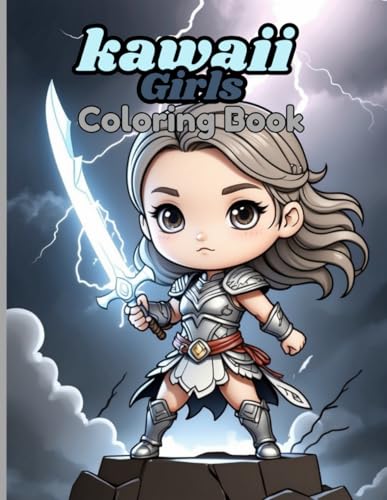 kawaii girls coloring book: This coloring book is designed to "have fun coloring cute and adorable Kawaii girls" with lots of cute images of girls in fighting poses. kawaii girls coloring book: This coloring book is designed to "have fun coloring cute and adorable Kawaii girls" with lots of cute images of girls in fighting poses. von Independently published