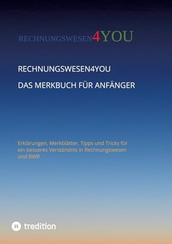 Rechnungswesen4you - Das Merkbuch für Anfänger: Erklärungen, Merkblätter, Tipps und Tricks für einfaches Verstehen in Rechnungswesen und BWR (Fachbuch BWR)