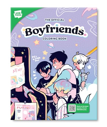 The Official Boyfriends. Coloring Book: 46 original illustrations to color and enjoy (WEBTOON) von Walter Foster Publishing
