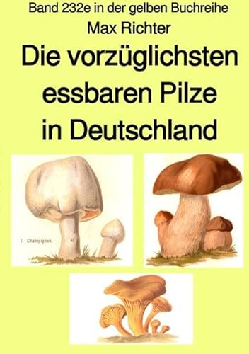 gelbe Buchreihe / Die vorzüglichsten essbaren Pilze in Deutschland – Band 232e in der gelben Buchreihe – bei Jürgen Ruszkowski: Band 232e in der gelben Buchreihe