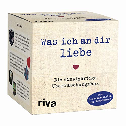 Was ich an dir liebe – Die einzigartige Überraschungsbox: Zum Selbstgestalten und Verschenken