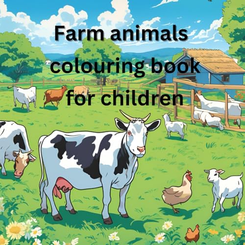 Farm animals coloring book for children von Independently published