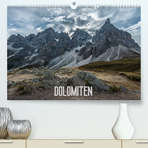 Dolomiten (hochwertiger Premium Wandkalender 2024 DIN A2 quer), Kunstdruck in Hochglanz