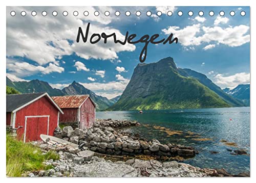Norwegen (Tischkalender 2024 DIN A5 quer), CALVENDO Monatskalender von CALVENDO