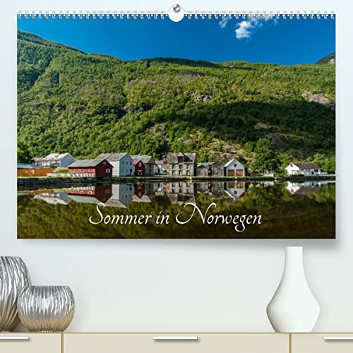 Sommer in Norwegen (hochwertiger Premium Wandkalender 2024 DIN A2 quer), Kunstdruck in Hochglanz