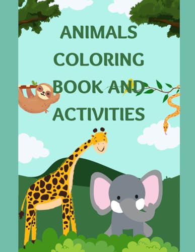 Animals coloring book von Independently published