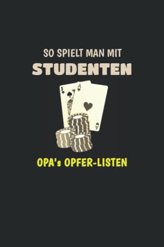 OPAS OPFER-LISTEN: Kartenspiel Ergebnisbuch A5+: Punkteliste in Buchform für SKAT, Canasta, Doppelkopf, Romme, Schafkopf u.v.m. 24L schw. OPAS OPFER-LISTEN: Kartenspiel Ergebnisbuch A5+: Punkteliste in Buchform für SKAT, Canasta, Doppelkopf, Romme, Schafkopf u.v.m. 24L schw. von Independently published