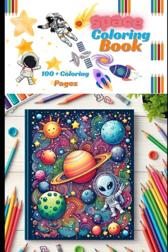 Space Adventure Coloring Book: Explore the Cosmos with Fun and Creativity: A Fun and Engaging Coloring Book for Kids and Adults Featuring Planets, Rockets, Astronauts, and More! Space Adventure Coloring Book: Explore the Cosmos with Fun and Creativity: A Fun and Engaging Coloring Book for Kids and Adults Featuring Planets, Rockets, Astronauts, and More! von Independently published