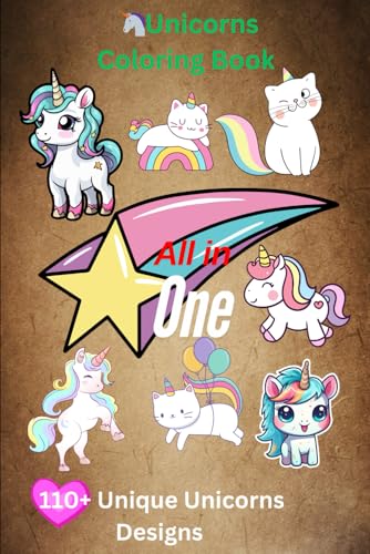 Unicorns Coloring Book and Magical Adventure in Every Page.: 80+ Beautiful Unicorn for Kids and Adults. Unicorns Coloring Book and Magical Adventure in Every Page.: 80+ Beautiful Unicorn for Kids and Adults. von Independently published