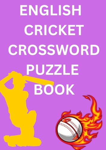 English Cricket Crossword Puzzle Book English Cricket Crossword Puzzle Book von Independently published